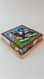 Melissa and Doug blokpuzzel, puzzel voor peuter. 1A12, Tweedehands verkoop, Tweedehands verkoop, Gebruikt, Ophalen of Verzenden