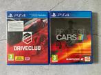 Driveclub & Project Cars Race Games Playstation 4 (PS4), Spelcomputers en Games, Games | Sony PlayStation 4, Vanaf 3 jaar, Gebruikt