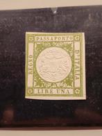 Italië - Regio D'Italia - Passaporto - Lire Una, Ophalen of Verzenden