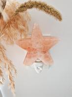 Nieuw nachtlampje ster zoutsteen roze babykamer kinderkam, Ophalen of Verzenden, Nieuw, Lamp