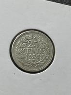 Zilveren kwartje 1926, Postzegels en Munten, Munten | Nederland, Zilver, 25 cent, Ophalen of Verzenden, Koningin Wilhelmina