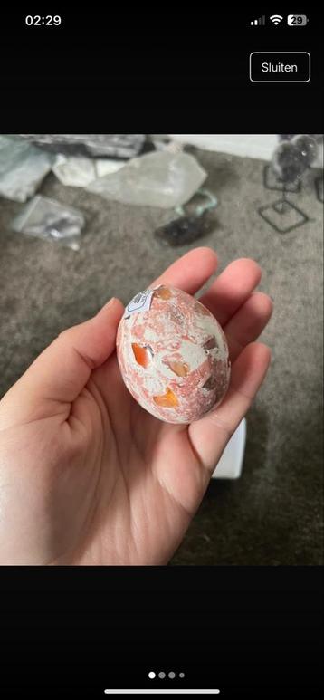 Mexicaans Vuuropaal Ei - Prachtig! beschikbaar voor biedingen