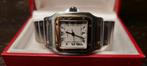 Cartier Santos Galbee doos + papieren 1997 unpolished., Sieraden, Tassen en Uiterlijk, Horloges | Heren, Overige merken, Staal