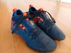 kipsta voetbalschoenen blauw en oranje maat 40, Maat XS of kleiner, Schoenen, Ophalen of Verzenden, Zo goed als nieuw