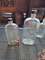 2 Oude Inktflessen - 1000ml & 500ml, Antiek en Kunst, Ophalen of Verzenden