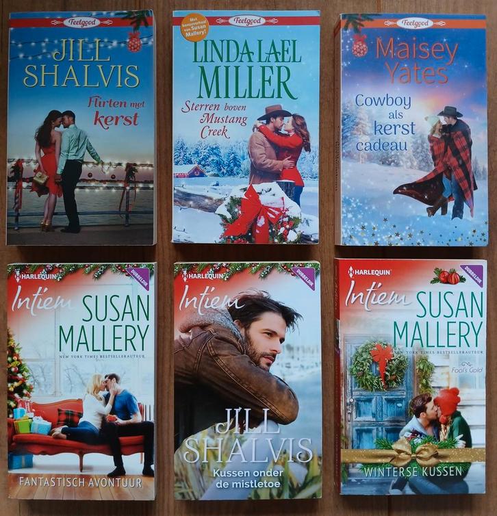 HARLEQUIN INTIEM EN FEELGOOD ROMANS KERSTCOLLECTIE, Boeken, Romans, Zo goed als nieuw, Nederland, Ophalen of Verzenden