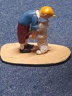 Kuifje en Bobby Figuur - Hergé, Ophalen of Verzenden, Gebruikt
