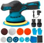 Excentrische Polijstmachine 2 accu's 2500-5000 rpm Nieuw, Ophalen of Verzenden