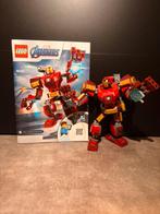Lego iron man, Ophalen of Verzenden, Zo goed als nieuw