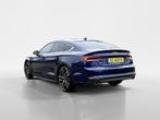 Audi A5 Sportback 35 TFSI Sport S-line edition Automaat, Auto's, 4 cilinders, Blauw, Leder en Stof, Bedrijf