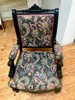 Fauteuil Lodewijk Stijl Franse H 105 cm/ b 60cm/diep, Huis en Inrichting, Ophalen, Hout, Gebruikt, Minder dan 75 cm
