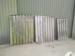 Schutting poort + schutting, Tuin en Terras, Tuinhekken en Hekwerk, Ophalen of Verzenden, Zo goed als nieuw, Hout, Tuinhek