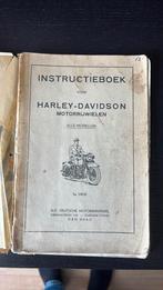 Instructieboek Harley Davidson 1935/1940 “alle modellen”, Ophalen, Harley-Davidson of Buell