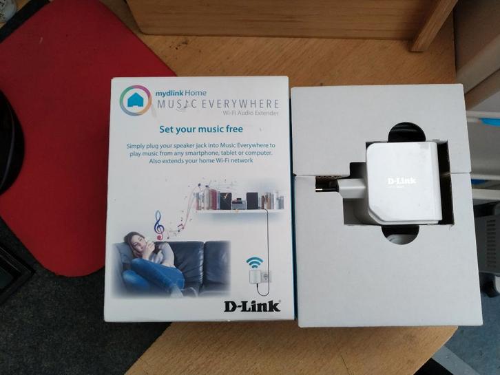 D-Link DCH-M225 Wi-Fi Audio Extender, Computers en Software, WiFi-versterkers, Nieuw, Ophalen of Verzenden