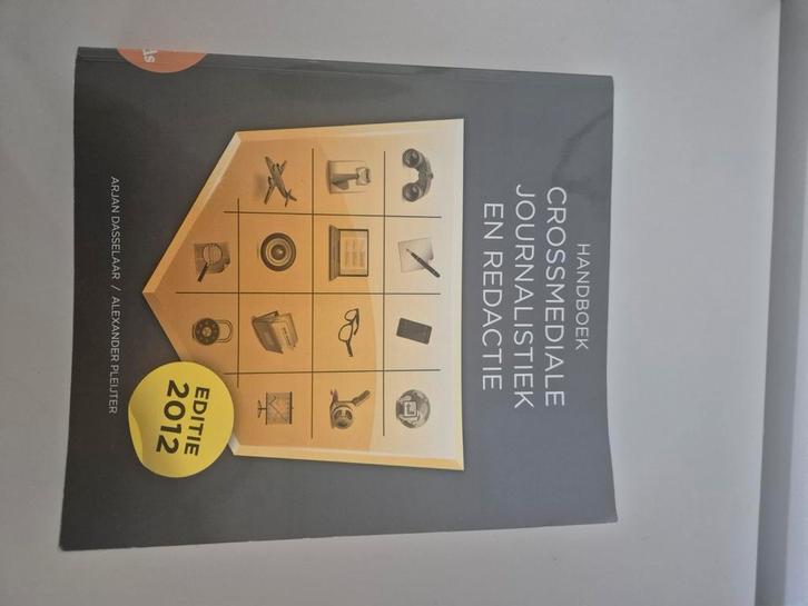 Crossmediale Journalistiek - Studieboek (ZGAN), Boeken, Studieboeken en Cursussen, Zo goed als nieuw, HBO, Ophalen of Verzenden