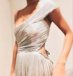 Zijden avondjurk met korset - maat 38-44, Kleding | Dames, Positiekleding, Overige kleuren, Jurk, Maat 42/44 (L), Ophalen of Verzenden