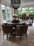 Aura Peeperkorn Ronde Eettafel, Ophalen, Landelijk Sober, Rond, Zo goed als nieuw