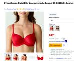 Prima Donna Twist Scarlet 70 E rood beugel balconette, Prima Donna, Verzenden, Rood, BH