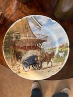 Royal Schwabap Wandbord met Molen Voorstelling, Antiek en Kunst, Ophalen