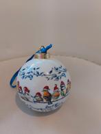 🌞 Heinen Delfts blauw kerstbal van zware kwaliteit, Antiek en Kunst, Antiek | Porselein, Ophalen of Verzenden