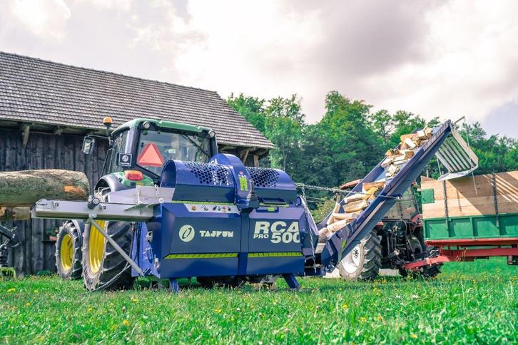 DE-WEZEL TAJFUN ZAAGKLOOFMACHINES PROF najaarsaktie, Zakelijke goederen, Agrarisch | Werktuigen, Overige, Oogstmachine, Ophalen