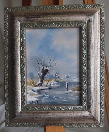 Henk Poeder (1964) - Winterlandschap beschikbaar voor biedingen