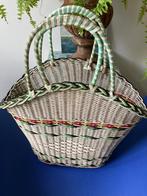 Rieten tas, Antiek en Kunst, Curiosa en Brocante, Ophalen of Verzenden