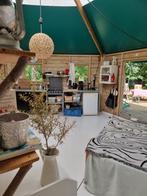 huisje te huur camping Bakkum, Vakantie, Campings, Tuin, Aan zee