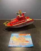 Playmobil Brandweerboot 71598, Ophalen, Gebruikt, Los playmobil