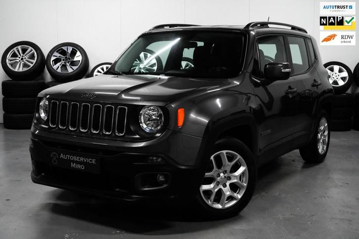 Jeep Renegade 1.4 MultiAir Longitude Clima l Cruise l Navi l, Auto's, Jeep, Bedrijf, Te koop, Renegade, ABS, Airbags, Airconditioning