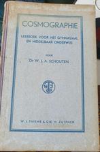 Oud leerboekje 1947 Cosmographie , Dr WJA Schouten sterren, Ophalen of Verzenden, Gelezen, Natuurwetenschap
