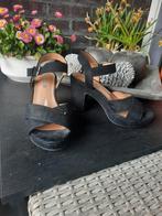 Zwarte hakken 37, Ophalen of Verzenden, Zo goed als nieuw, Zwart