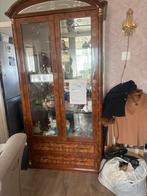 Noten vitrine kast, Ophalen of Verzenden, Zo goed als nieuw, 25 tot 50 cm, Minder dan 100 cm