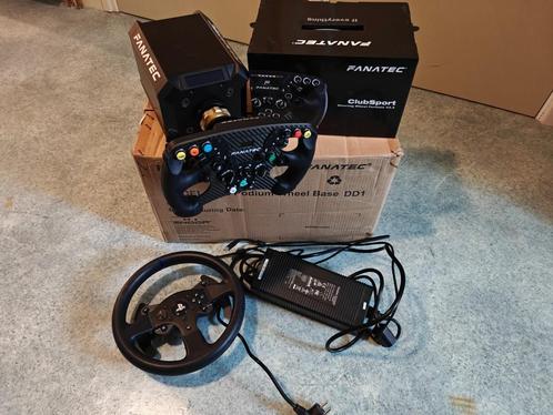 Fanatec DD1, Formula V2.5 & Advanced Pedals, Computers en Software, Overige Computers en Software, Zo goed als nieuw, Ophalen