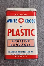 Vintage blikje American White Cross pleisters, Verzamelen, Ophalen of Verzenden, Zo goed als nieuw, Overige