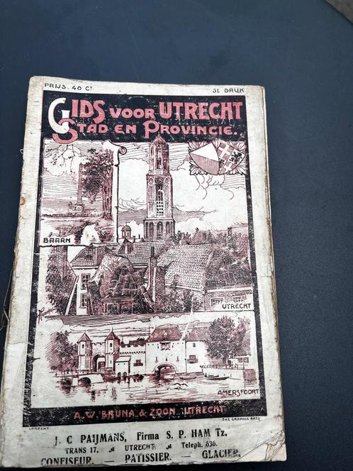 Gids Utrecht Stad & Provincie - A.W. Bruna - 3e Druk, Antiek en Kunst, Antiek | Boeken en Bijbels, Ophalen of Verzenden