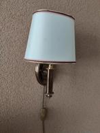Vintage Wandlamp met Kap, Ophalen, Zo goed als nieuw, Metaal, Klassiek