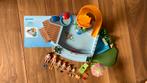 Playmobil zwembad 4858 glijbaan douche en veel poppetjes, Ophalen, Gebruikt, Complete set