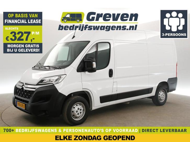 Citroën Jumper 2.2 BlueHDi L2H2 | 140PK | Clima | Cruise |, Auto's, Bestelauto's, Bedrijf, Te koop, ABS, Airconditioning, Android Auto