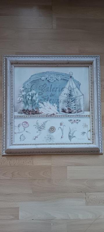 2 prachtige luxe schilderijen / wanddecoraties z.g.a.n. beschikbaar voor biedingen