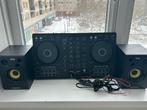 PIONEER DJ DDJ-FLX 4 and HERCULES DJMonitor 32 Speakers, Ophalen of Verzenden, Zo goed als nieuw