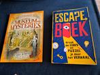 2 Escape Boeken: Museum Mysteries & Escape Boek, Ophalen of Verzenden, Zo goed als nieuw, Diverse, Fictie algemeen