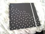Zwart, nieuw notitieboekje, bulletjournal hartjes voorzijde, Diversen, Ophalen of Verzenden, Nieuw