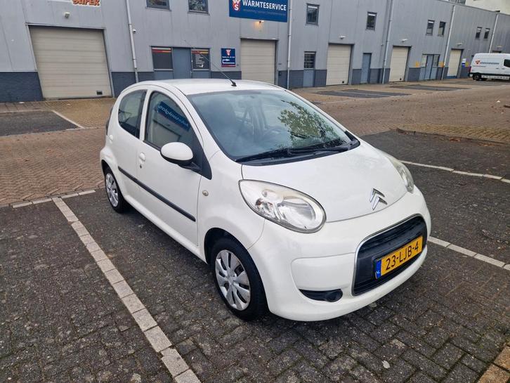 Citroën C1 1.0 – 5-deurs – Wit – Bouwjaar 2010, Auto's, Citroën, Particulier, C1, Benzine, A, Hatchback, Handgeschakeld, Origineel Nederlands