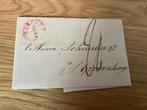 Nederland brief EO-filatelie Utrecht 1843, Ophalen of Verzenden, Brief