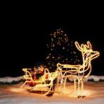 Kerstverlichting Led-Rendier Met Led-Slee Warm-Wit Nieuw!, Ophalen of Verzenden, Nieuw