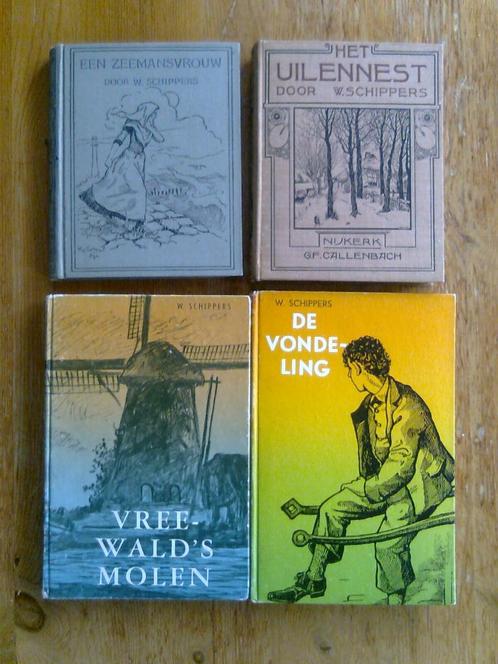De vondeling,  en andere van W. Schippers, Boeken, Streekboeken en Streekromans, Ophalen of Verzenden