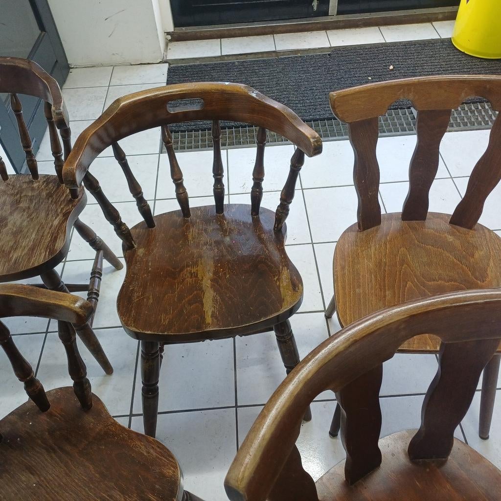 Horecastoelen in nette staat thonet, Ophalen of Verzenden, Vijf, Zes of meer stoelen