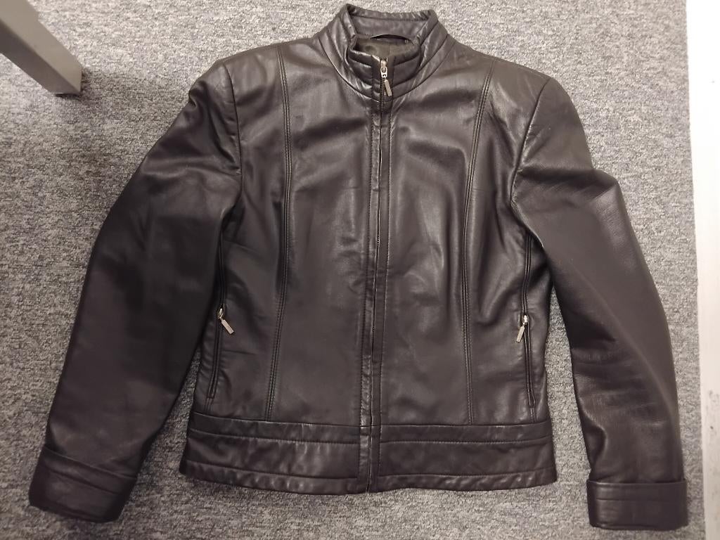 Taifun leren jas bruin maat 36 jasje leer, Kleding | Dames, Bruin, Ophalen of Verzenden, Zo goed als nieuw, Taifun