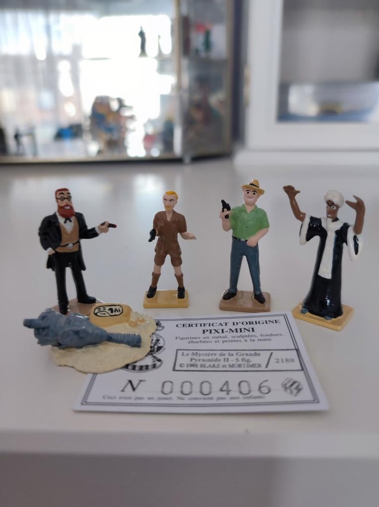 Mini pixi Blake and Mortimer 2188, Verzamelen, Stripfiguren, Ophalen of Verzenden, Overige figuren, Zo goed als nieuw, Beeldje of Figuurtje